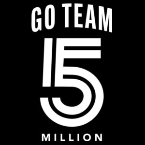 Go Team 5 Million - Womens Yes Racerback Singlet Design