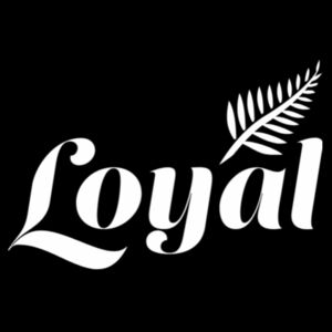 Loyal Silver Fern - Womens Crop Crew Design