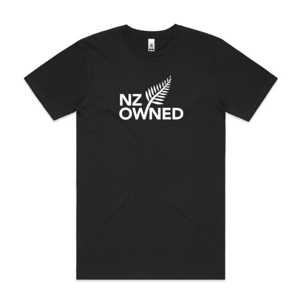 NZ Owned - Mens Block T shirt Thumbnail