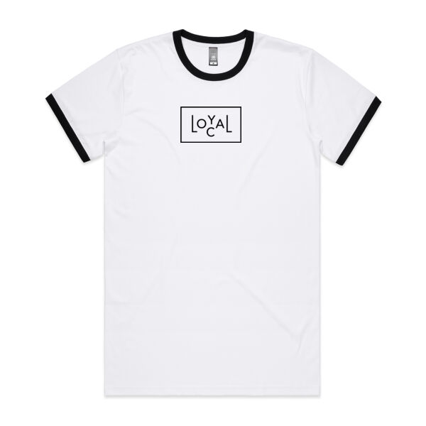 Loyal Local - Mens Ringer Tee Thumbnail